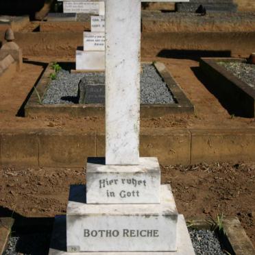REICHE Botho 1898-193?