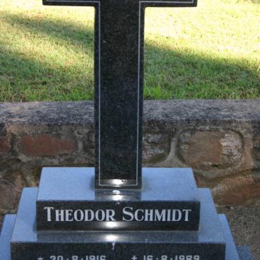 SCHMIDT Theodor 1916-1989