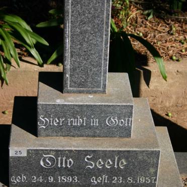 SEELE Otto 1893-1957