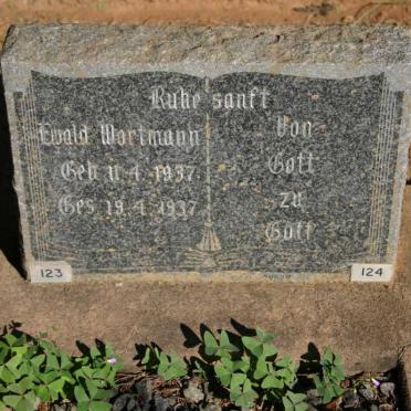 WORTMAN Ewald 1937-1937