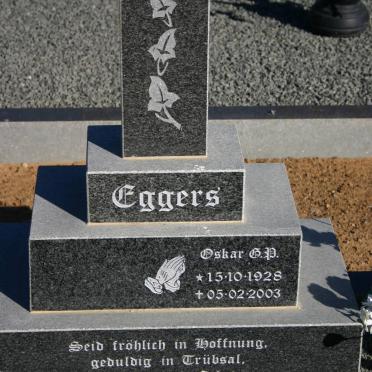 EGGERS Oskar G.P. 1928-2003