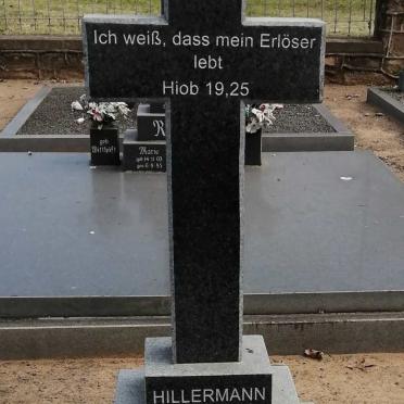 HILLERMANN W.O.H. Hellmut 1918-2014 &amp; Waltraut S.M. OELLERMANN 1925-1987