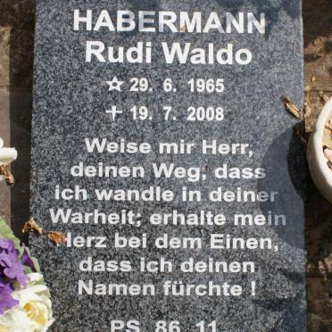 HABERMANN Rudi Waldo 1965-2008