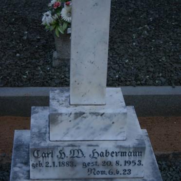 HABERMANN Carl Heinrich Wilhelm 1883-1953 &amp; A.S.M. HILLERMANN 1900-1980