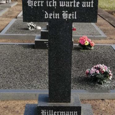 HILLERMAN Hans-Georg 1915-2003 &amp; F.A. Erika JOHL 1920-2012