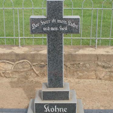 KÖHNE Karl H.J. 1905-1984 &amp; A.L. Henriette 1910 2001