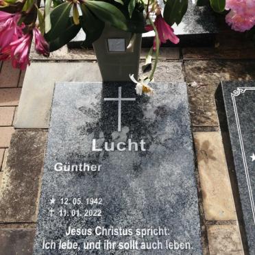 LUCHT Gunther Wilhelm 1942-2022