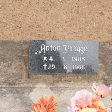 PRIGGE Anton 1905-1966