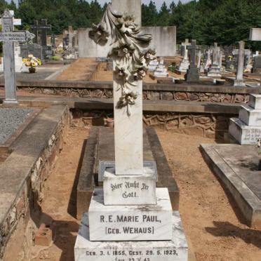 PAUL R.E.Marie nee WEHAUS 1855-1923
