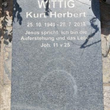 WITTIG Kurt Herbert 1949-2014