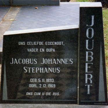 JOUBERT Jacobus Johannes Stephanus 1893-1969