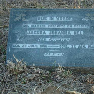 NEL Jacoba Johanna nee POTGIETER 1886-1946