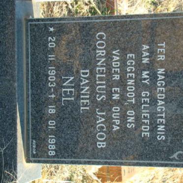 NEL Cornelius Jacob Daniel 1903-1988