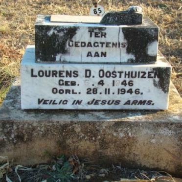 OOSTHUIZEN Lourens D. 1946-1946