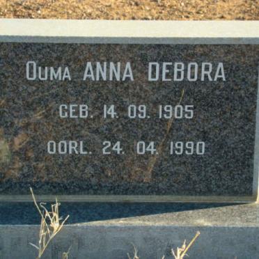 PREEZ Anna Debora, du 1905-1990