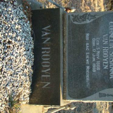 ROOYEN Cornelia Susanna, van 1866-1959