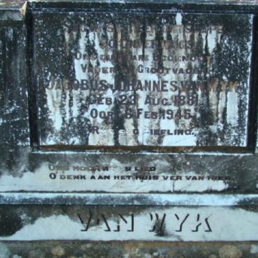 WYK Jacobus Johannes, van 1881-1945