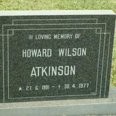 ATKINSON Howard Wilson 1901-1977