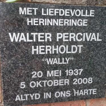 HERHOLDT Walter Percival 1937-2008