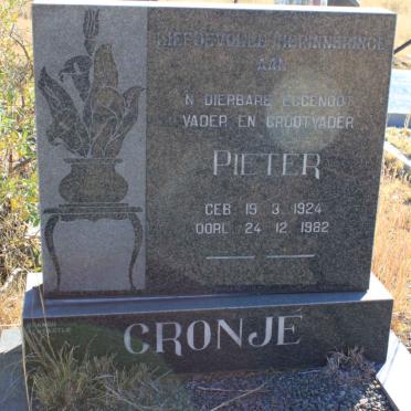 CRONJE Pieter 1924-1982