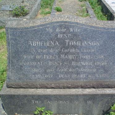 TOMLINSON Abhelena 188?-1960