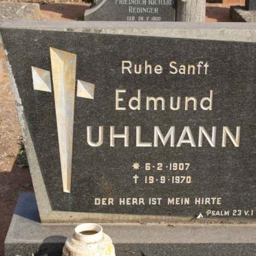 UHLMANN Edmund 1907-1970