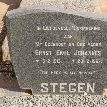 STEGEN Ernst Emil Johannes 1913-1967