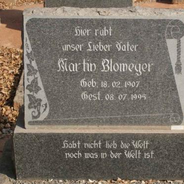 BLOMEYER Martin 1907-1995