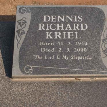 KRIEL Dennis Richard 1940-2000