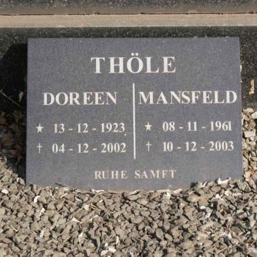 THÖLE Doreen 1923-2002 :: THÖLE Mansfeld 1961-2003