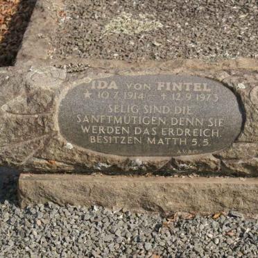 FINTEL Ida, von 1914-1973