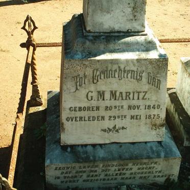 MARITZ G.M. 1840-1875