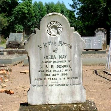 DEMONT Freda May -1899