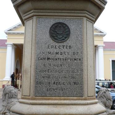 Kwazulu-Natal, KOKSTAD, Boer War Memorial