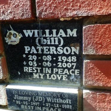 PATERSON William 1948-2007