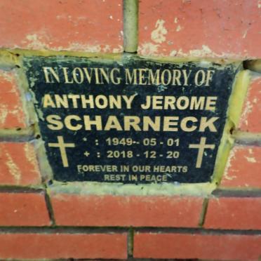 SCHARNECK Anthony Jerome 1949-2018