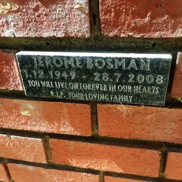 BOSMAN Jerome 1949-2008