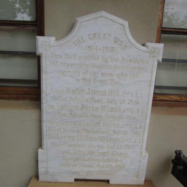 Kwazulu-Natal, HIMEVILLE, Himeville Museum, Single gravestone