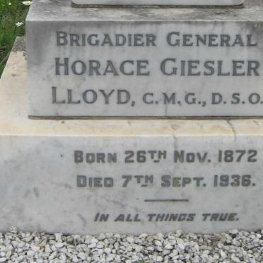 LLOYD Horace Giesler 1872-1936