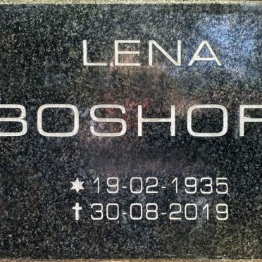 BOSHOFF Lena 1935-2019