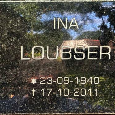 LOUBSER Ina 1940-2011