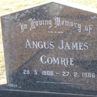 COMRIE Angus James 1908-1986