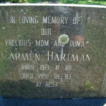 HARTMAN Carmen 1913-1998