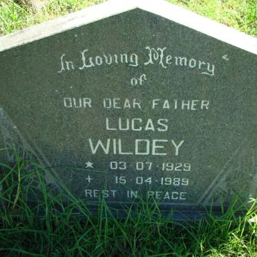 WILDEY Lucas 1929-1989