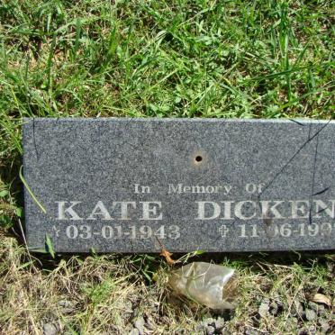 DICKEN Kate 1943-1997