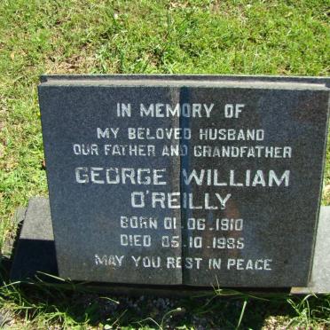 O'REILLY George William 1910-1985