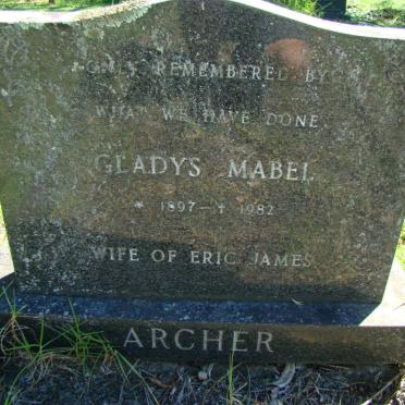 ARCHER Gladys Mabel 1897-1982