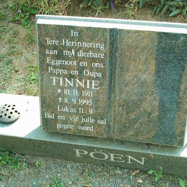 PÖEN Tinnie 1911-1995