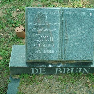 BRUIN Erna, de 1946-1986