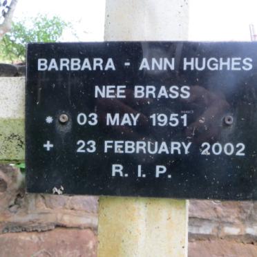 HUGHES Barbara-Ann nee BRASS 1951-2002